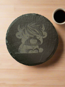 Custom, Personalized Slate Coasters