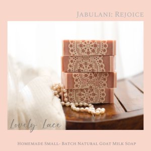 Lovely Lace Natural Goat Milk Soap