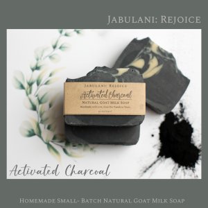 Activated Charcoal Natural Goat Milk Soap