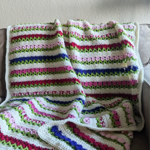 Field of Flowers Lap Blanket