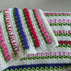 Field of Flowers Lap Blanket