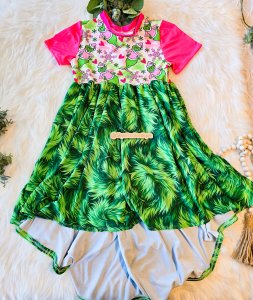 Girls Size 10 High Low Dress