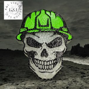 Skull Construction hardhat