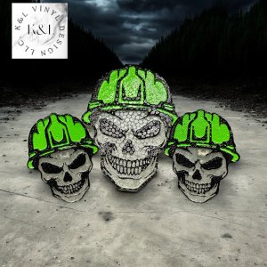 Skull w/ hard hat bundle pack