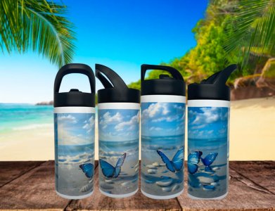 Butterflies on the beach