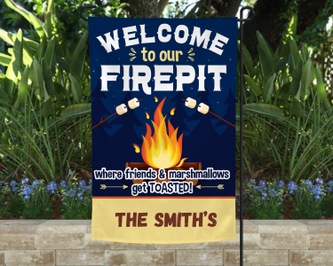 Customizable Garden Flags