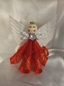 Red Gold Angel