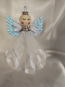 White Silver Angel