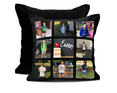 9 Panel Customized Pillow Case