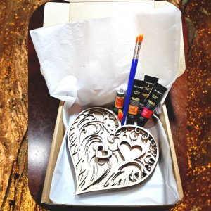 Optional Completion Kit For 3D Wood Layered Pictures