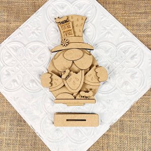 Watermelon Gnome Shelf Sitter - DIY home decor craft kit - Set of 1