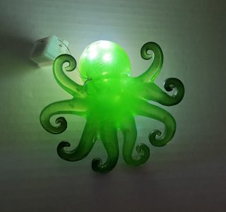 Octopus-Lighted