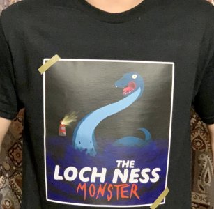 LOCH NESS MONSTER Horror Cryptid Theme Shirt