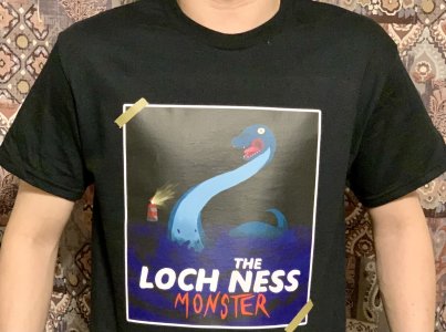 LOCH NESS MONSTER Horror Cryptid Theme Shirt