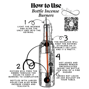 Incense Burner Bottle - Nordic Vegvisir