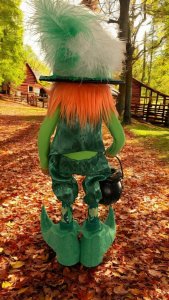 St. Patrick's Day Gnome 16" tall