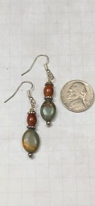 Picasso Jasper Cross Necklace