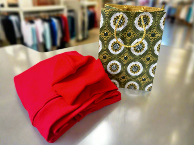 MEB100149 - Ethnic, Fabric, Patterned, Handmade Dark Green, Green, White, and Gold Medium Bag