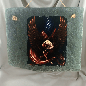 Patriotic Eagle Roof Slate