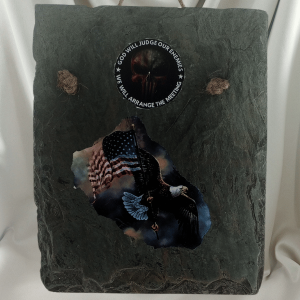 Patriotic Punisher Eagle Roof Slate