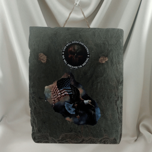Patriotic Punisher Eagle Roof Slate