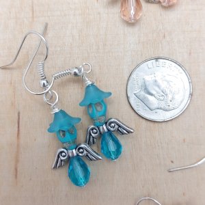 Skull Fairy Earrings