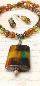 Fluorite Pendant Necklace