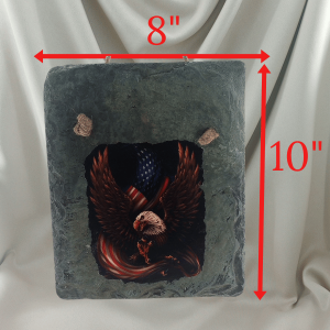 Patriotic Eagle Roof Slate