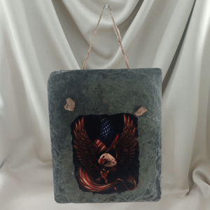 Patriotic Eagle Roof Slate