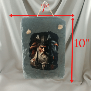 Odin with Raven Roof Slate