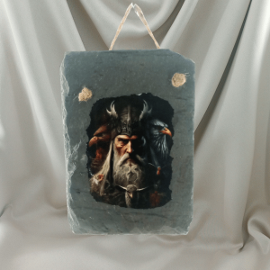 Odin with Raven Roof Slate