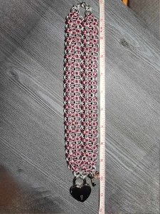 Rondo with Lock & Key Necklace