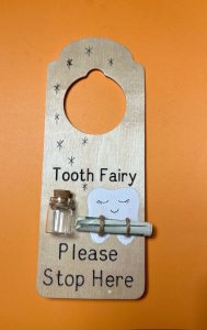 Tooth Fairy Doorknob holder