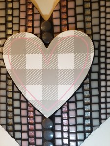 Mosaic heart wall decor, mosaic art,  wall hangings, decorative heart, valentine's day decorations, wedding decor