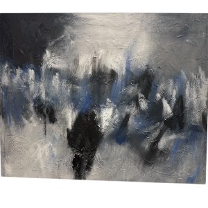 Night Prayers - Acrylic on Canvas