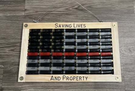 Red line Shotgun Shell flag