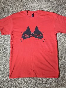 MOTHMAN Cryptid Original Artwork T shirt design