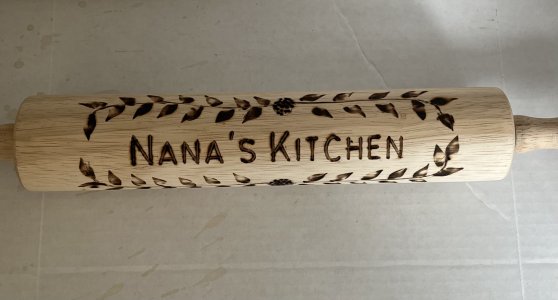 Engraved/Wood burnt Rolling Pins