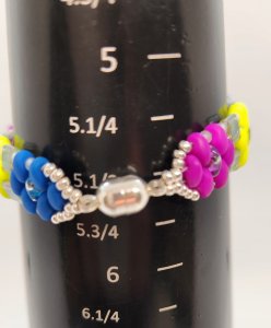 Bloomin Neon with Tila Bracelet