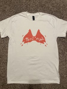 MOTHMAN Cryptid Shirt Monster Horror Original Artwork