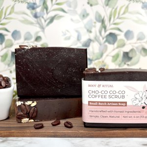 Cho-co Co-co Coffee Scrub Bar Soap