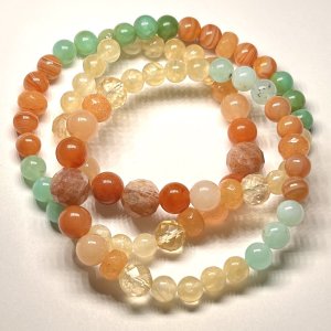 “Citrus Squeeze” Stretch Bracelet