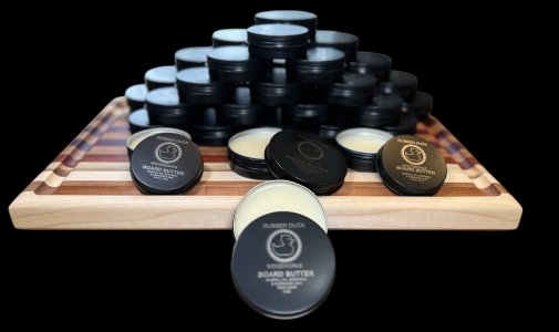 Rubber Duck Cutting Board Butter 4 oz Tin