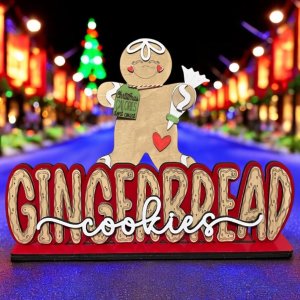Gingerbread Baking Shelf Sitter