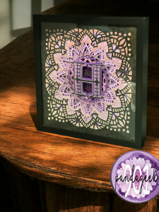 Mandala Monogram, the Shadow Box