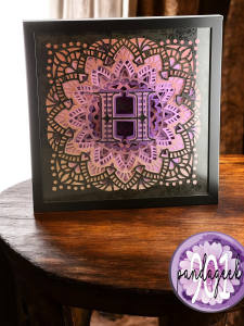 Mandala Monogram, the Shadow Box