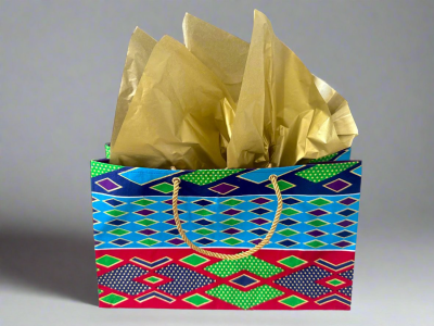 MWA100144 - Ethnic, Fabric, Patterned, Handmade Turqoise, Dark Blue, Purple, Blue, Red, Yellow, and Green Medium Horizontal Bag