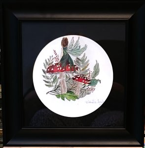 The fairy on the Mushroom