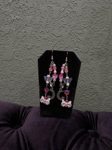 Celestial Dream Safety Pin Earrings