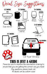 Hero Car Decal Healthcare worker Stethoscope Decal Window Vinyl Sticker